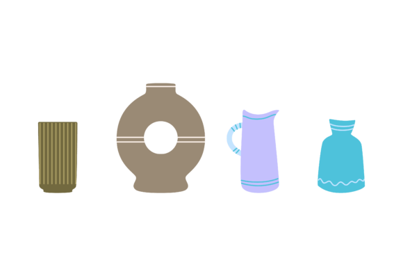 Decoration Vase Design Graphics Freebies