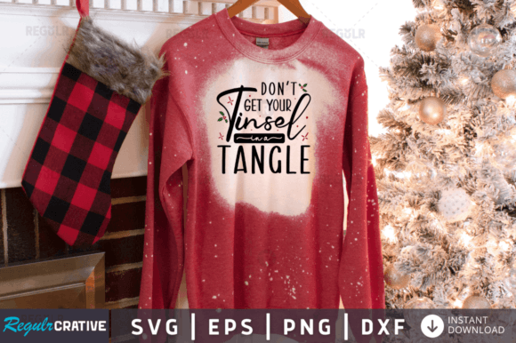 FREE Dont Get Your Tinsel in a Tangle Graphics