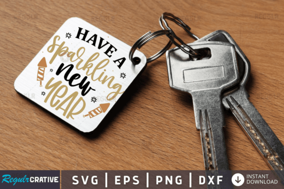 FREE Have a Sparkling New Year SVG: Graphics for Crafts