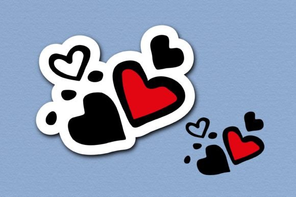 HEARTS Sublimation: Graphics for Crafts