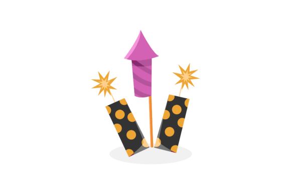 New Year Icon Graphic Design Collection