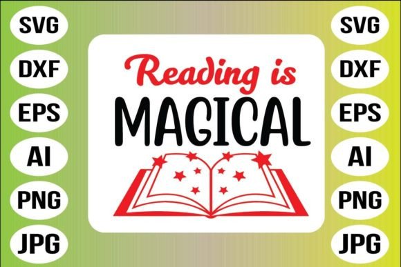 Reading is Magical Graphics and Crafts