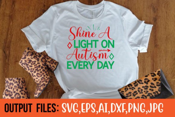 SHINE a LIGHT on AUTISM EVERY DAY Graphics & Crafts